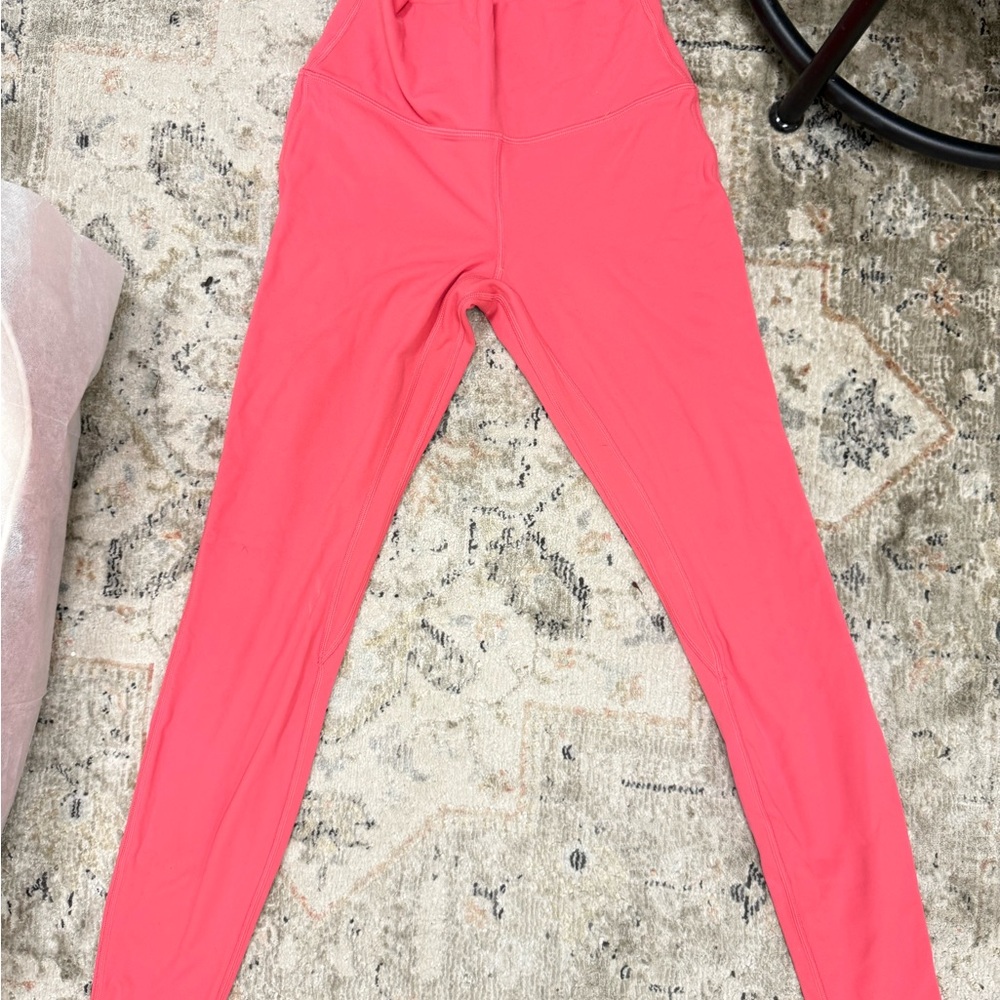 Lululemon Athletica Coral Leggings